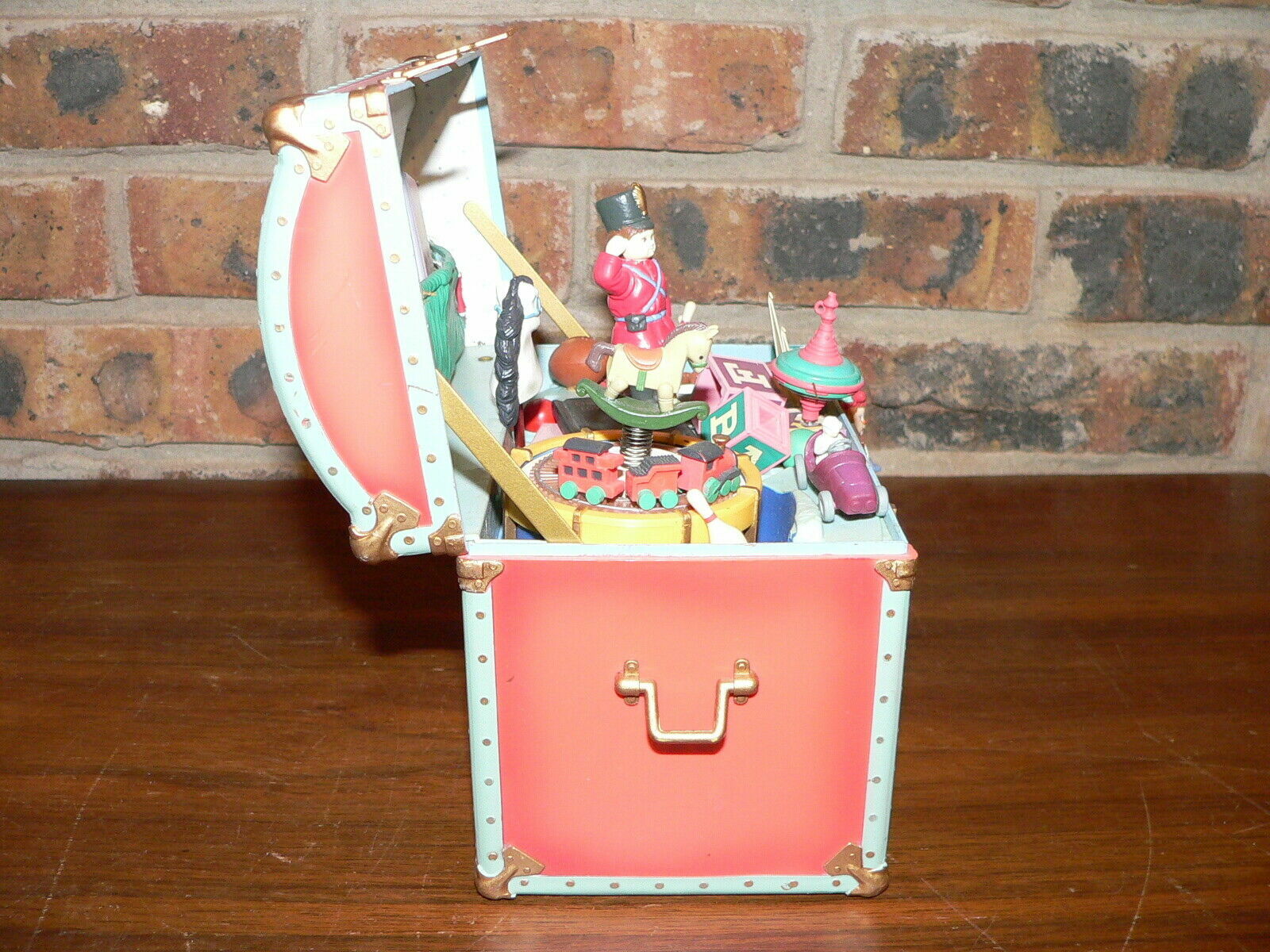 Vintage Enesco Toy Chest "You've Got A Friend" MultiAction Music Box