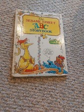 Vintage Childrens Book, The Sesame Street ABC Story BOOK,PREOWNED