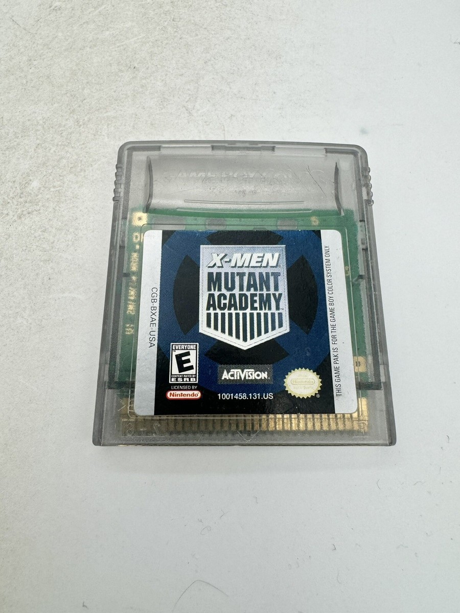 X-Men: Mutant Academy Nintendo Game Boy Color 2000 TESTED