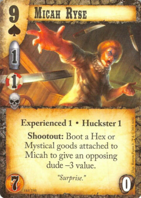  Doomtown CCG - Micah Ryse AEG 
