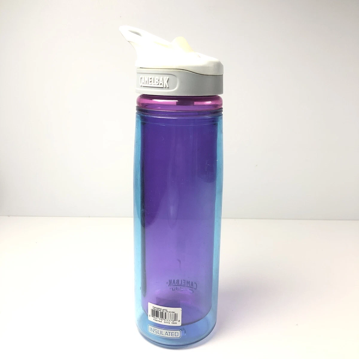 CamelBak Eddy BPA Free Hiking Camping Insulated Water Bottle Purple 20oz