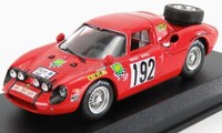 Best Model 1/43 Ferrari 250LM 192 Tour De France 1969 Rouget Modellino Statico