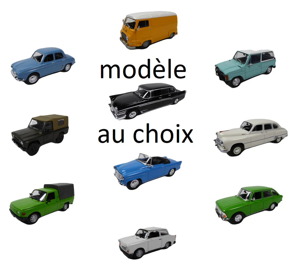 Ixo De Agostini Altaya Modello Auto Die Cast Urss Ddr Russa 1/43 A Scelta - Immagine 3 di 4