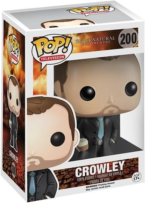 Funko Pop Supernatural: Crowley (Crossroads Demon) Figure w