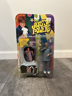 1999 Austin Powers DR EVIL ACTION FIGURE (Brand New) Sealed