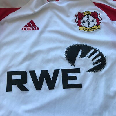 Bayer 04 Leverkusen 2003 - 2004 Away football shirt jersey Adidas