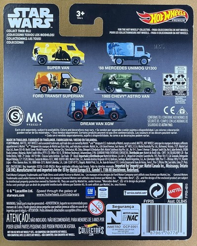 NUEVO Mercedes Unimog Hot Wheels Premium - Star Wars: "Crush the Rebellion"" '88 - Imagen 3 de 11