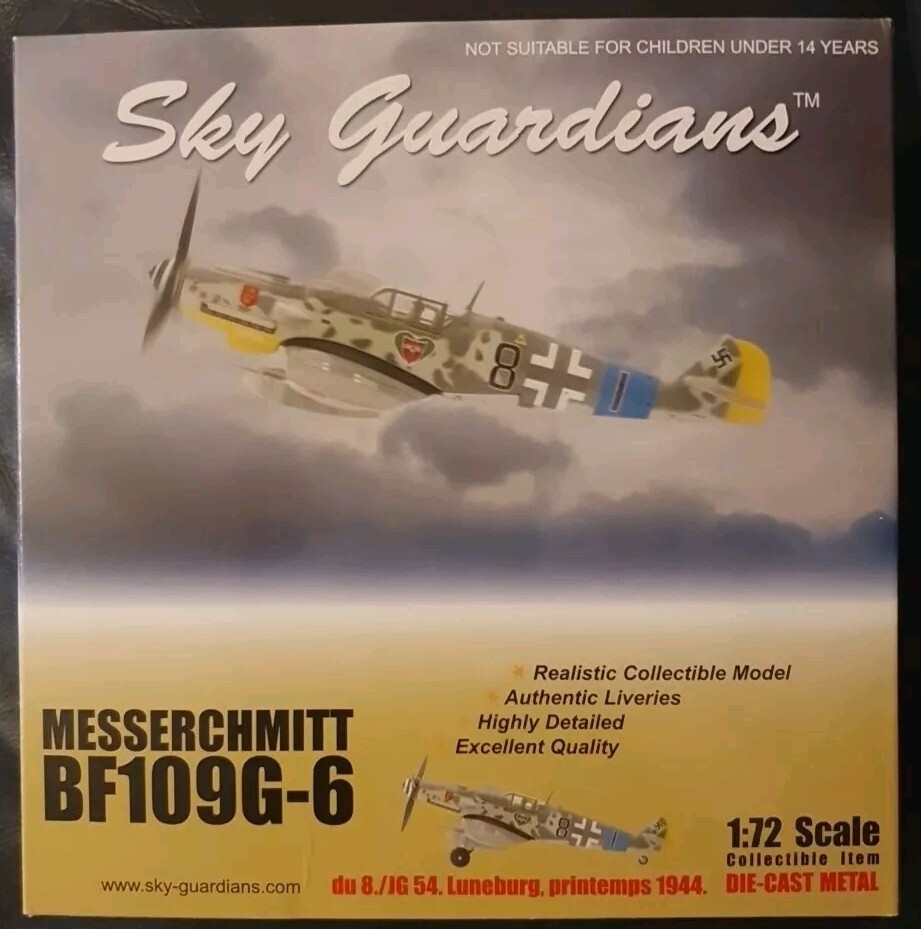 Sky Guardians Witty Wings Messerschmitt BF109G-6 Luneburg 1944 WTW-72-003-015