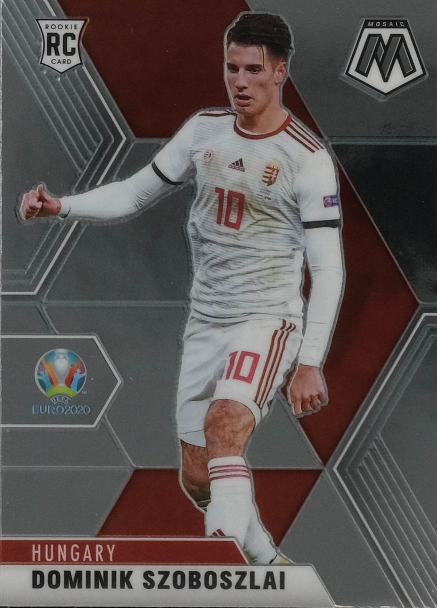 その他 2020 Dominik Szoboszlai Mosaic Prizm Red 2020 Panini Mosaic Red Dominik Szoboszlai Rookie PSA 10