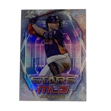 2023 Topps Series 2 Baseball Chrome Card #SMLB-46 Jose Altuve Astros