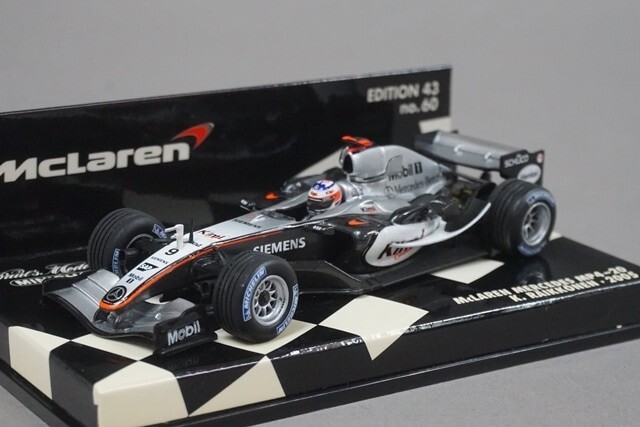 1:43 MINICHAMPS 530054309 McLaren Mercedes MP4-20 2005 #9 K