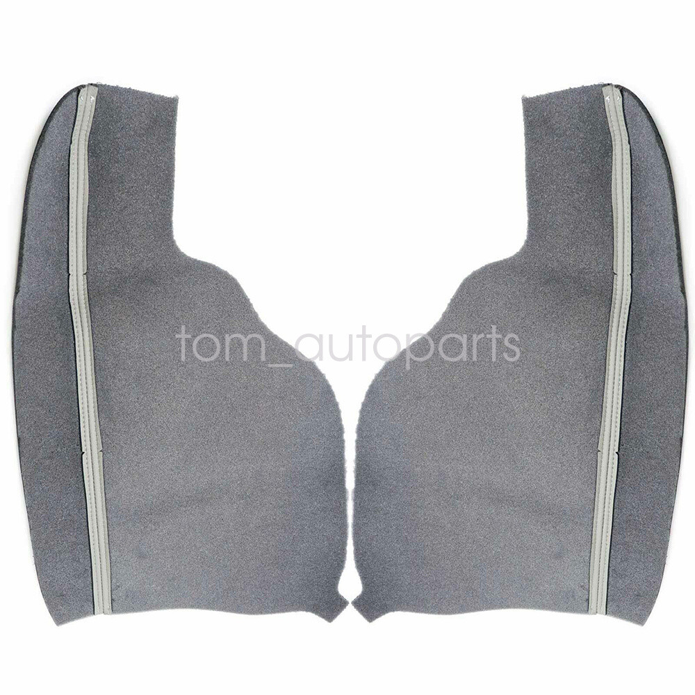 2Pcs Replacement Cover Leather Gray For 1117 Honda Odyssey Door