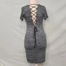 Goldray from Stitchfix Fitted Fortuna Knit Lace-up Back Dress