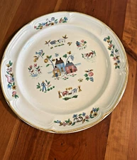 VTG International China Heartland 12” Chop Plate #7777 Japan Country Cottage