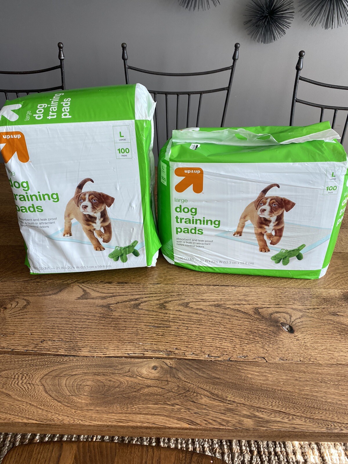 puppy training pads 100 pack