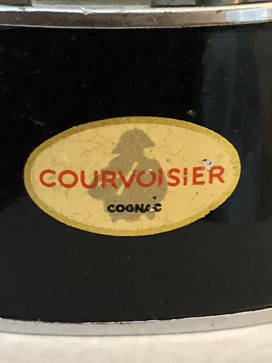 Vintage 1950-60's Crown Lighter Couvosier Cognac French Great