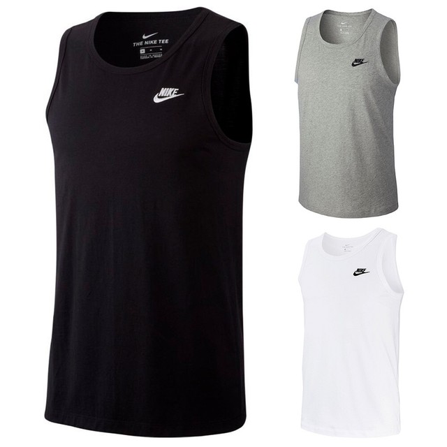black nike tank top mens