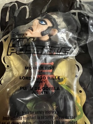 NEW 2003  McDonald's Happy Meal Toys Disney's Kim Possible #7 Monkey Fist