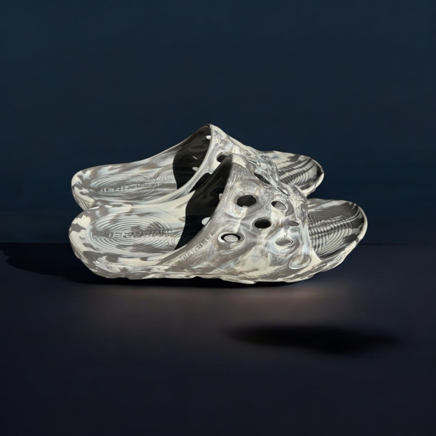 ?NUOVO Sandalo Merrell Water Friendly Hydro Slide Uomo Taglia 7 EUR Taglia 40