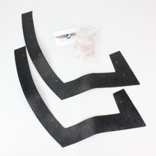 1968 1969 Dodge Charger Headlight Fender Splash Shields Spritzlappen Staubschutz