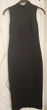 WOMENS EXPRESS XXS BLACK SLEEVELESS DRESS BUSINESS CASUAL SEXY