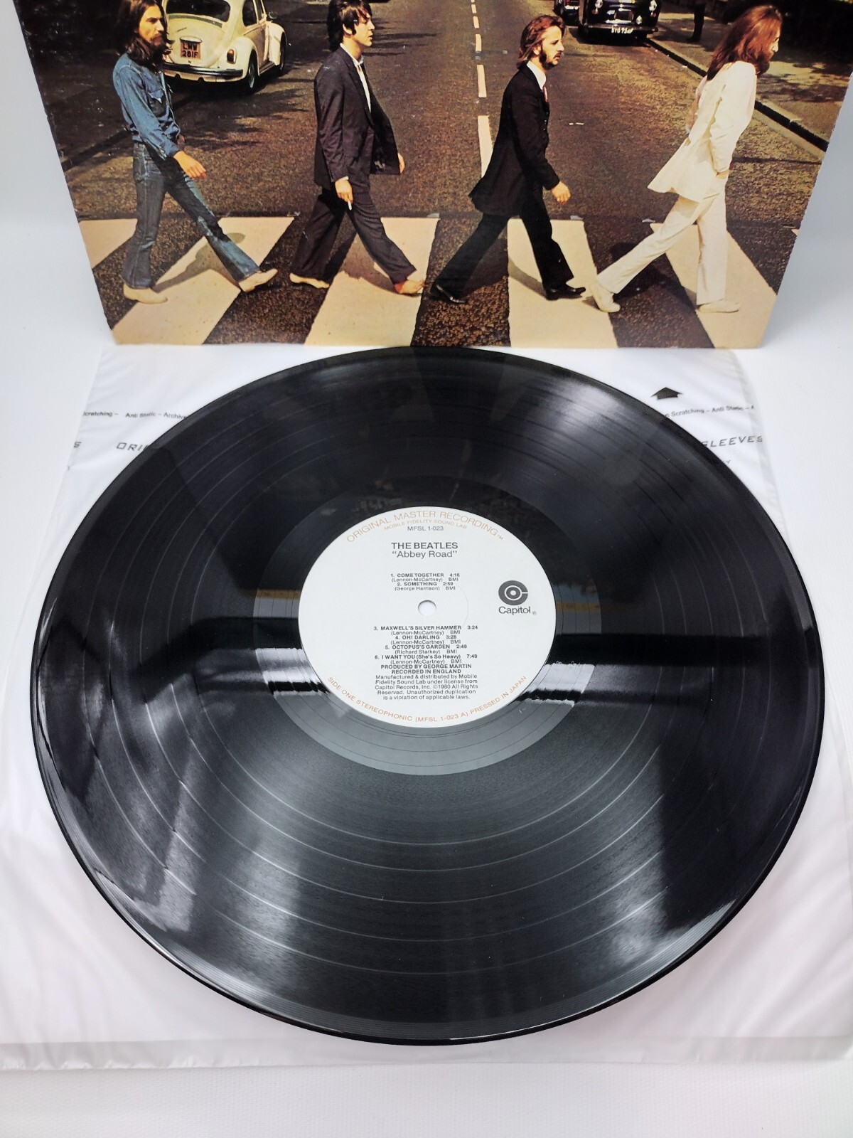 The Beatles Abbey Road Original Master Recordings Vinyl Record 1980 eBay