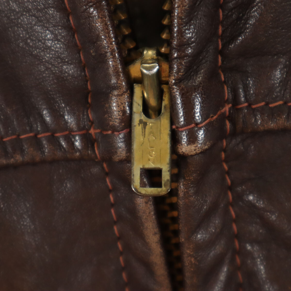 VINTAGE 60s 70s Talon Zip Tears Talon Single riders jacket