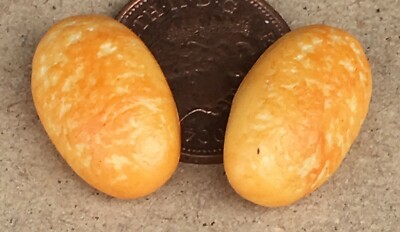Puppenhaus 2 Chargen Brote Miniatur Bäckerei Maßstab 1:12 Lebensmittel Tumdee