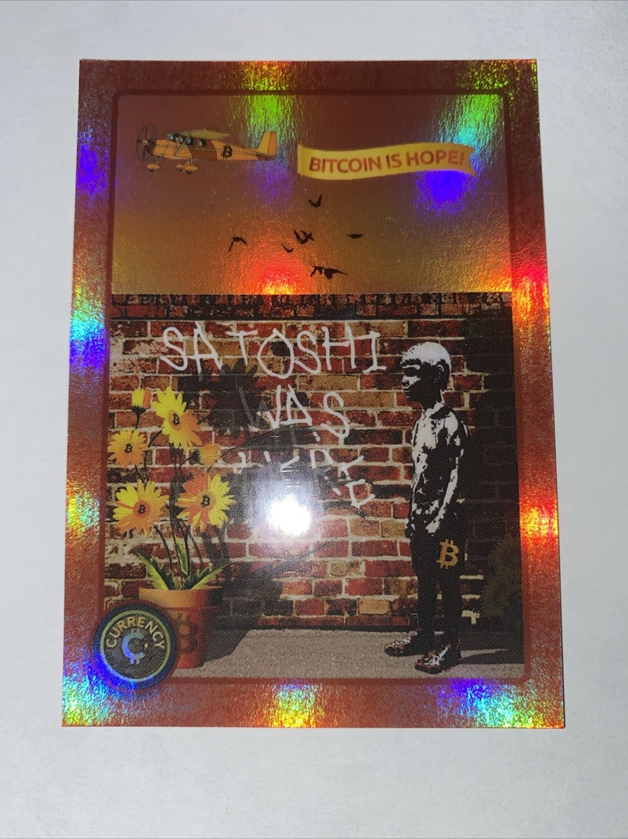 2023 Cardsmiths Currency Series 2 #37 Bitcoin Is Hope Holo Foil Rare