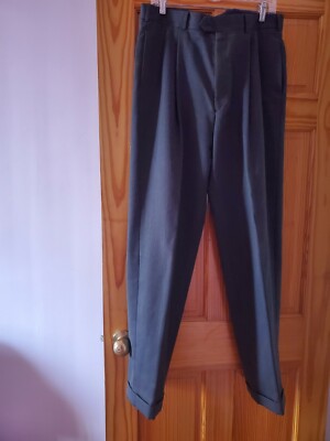 Men's dress pants, made in Costa Rico.42L 34W,dark grey