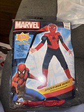 Marvel Spider-Man Halloween Costume Child Size Medium 8-10 Jazwares Brand New