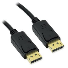 6Ft DP to DP Cable Gold Plated DisplayPort to DisplayPort Adapter Cable Latches