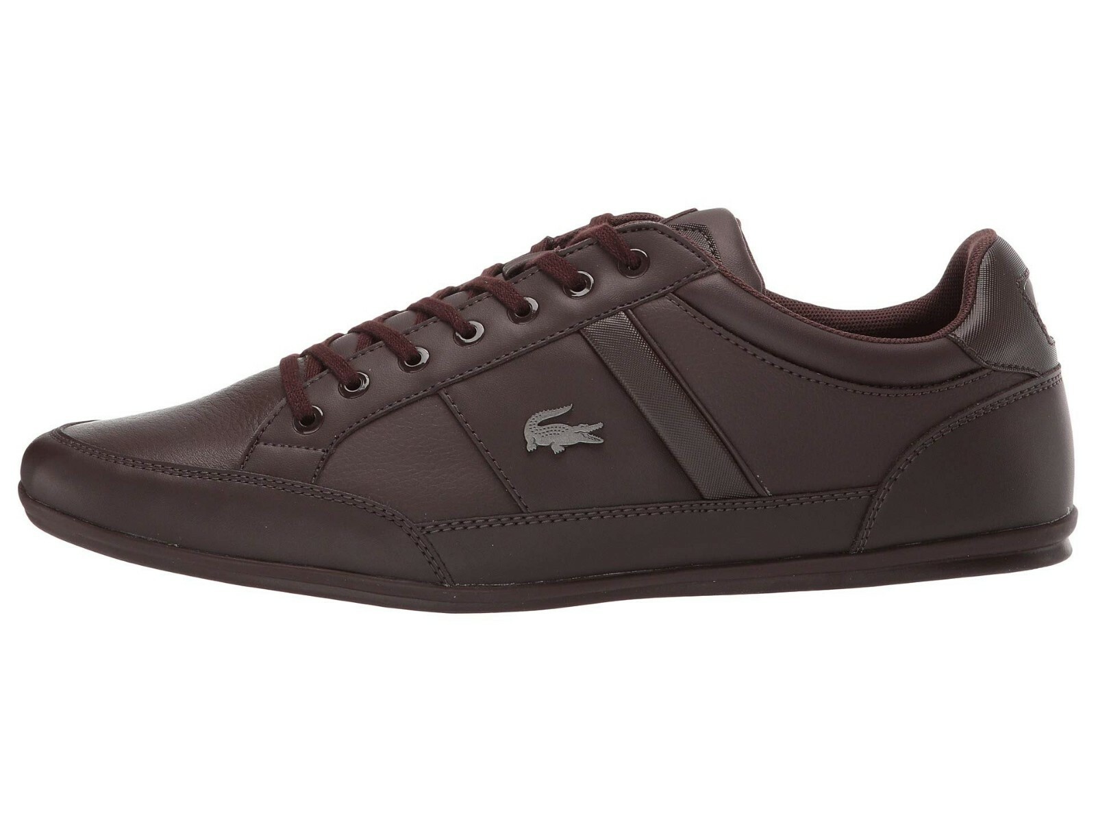 LACOSTE Chaymon BL Brown Croc Logo 
