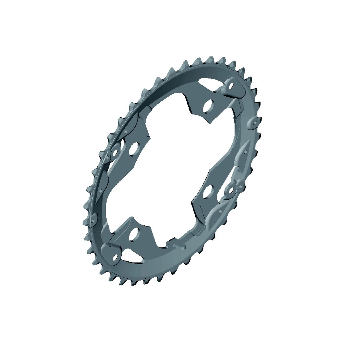 Corona singola per bici da strada, 5 bulloni, 110 BCD