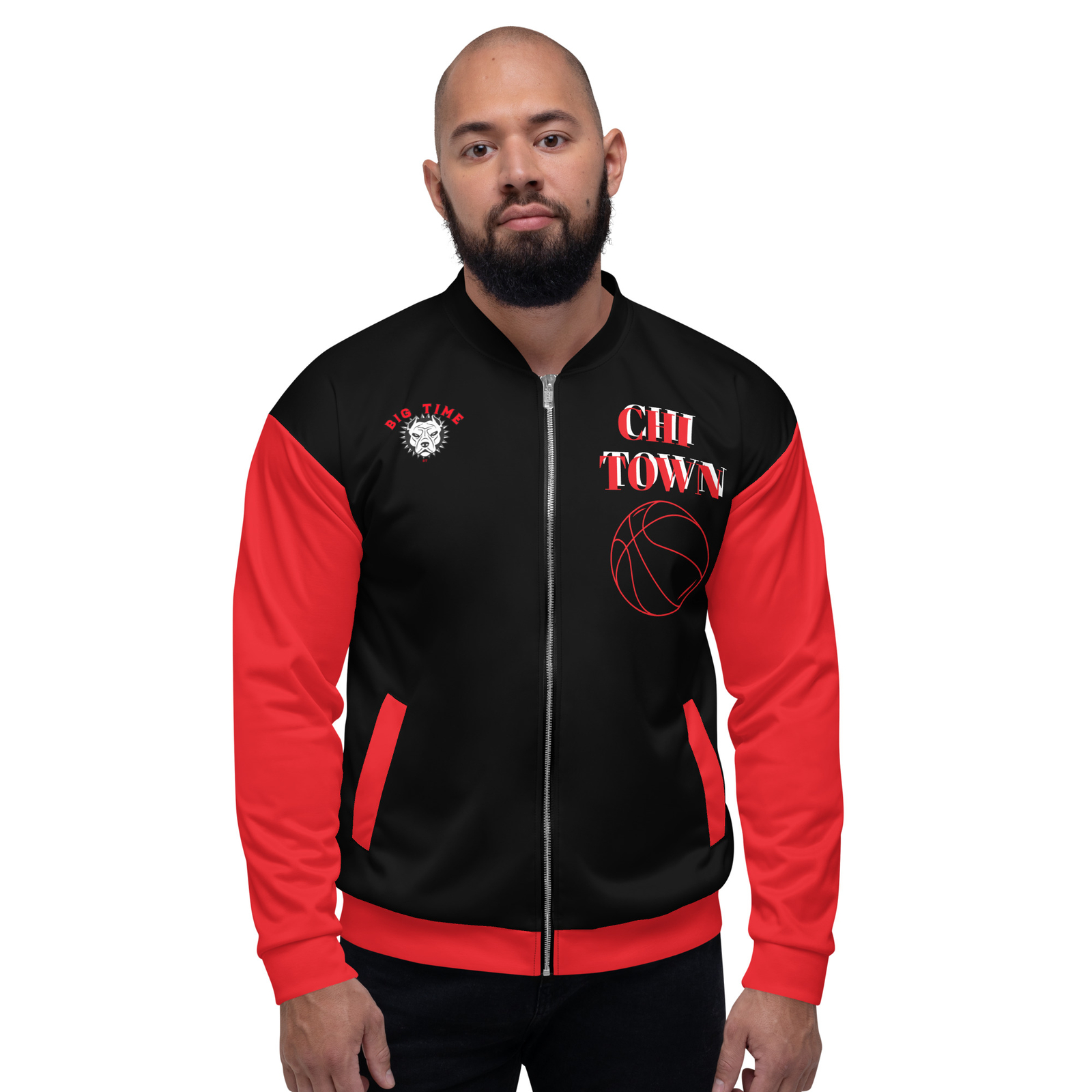 Unisex Bomber Jacket-image