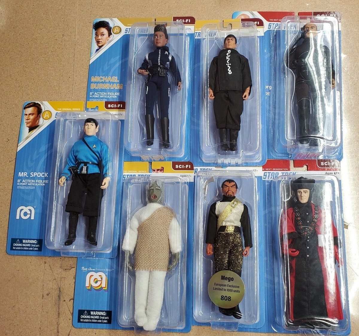 New Versions Star Trek MEGO 8