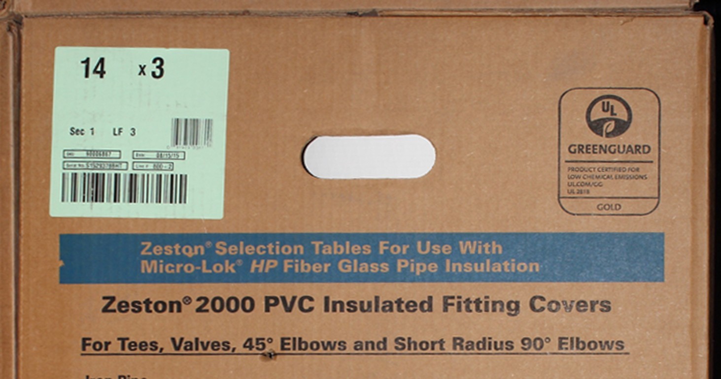 JM Johns Manville * MICROLOK HP Fiberglass Pipe Insulation 14 x 3