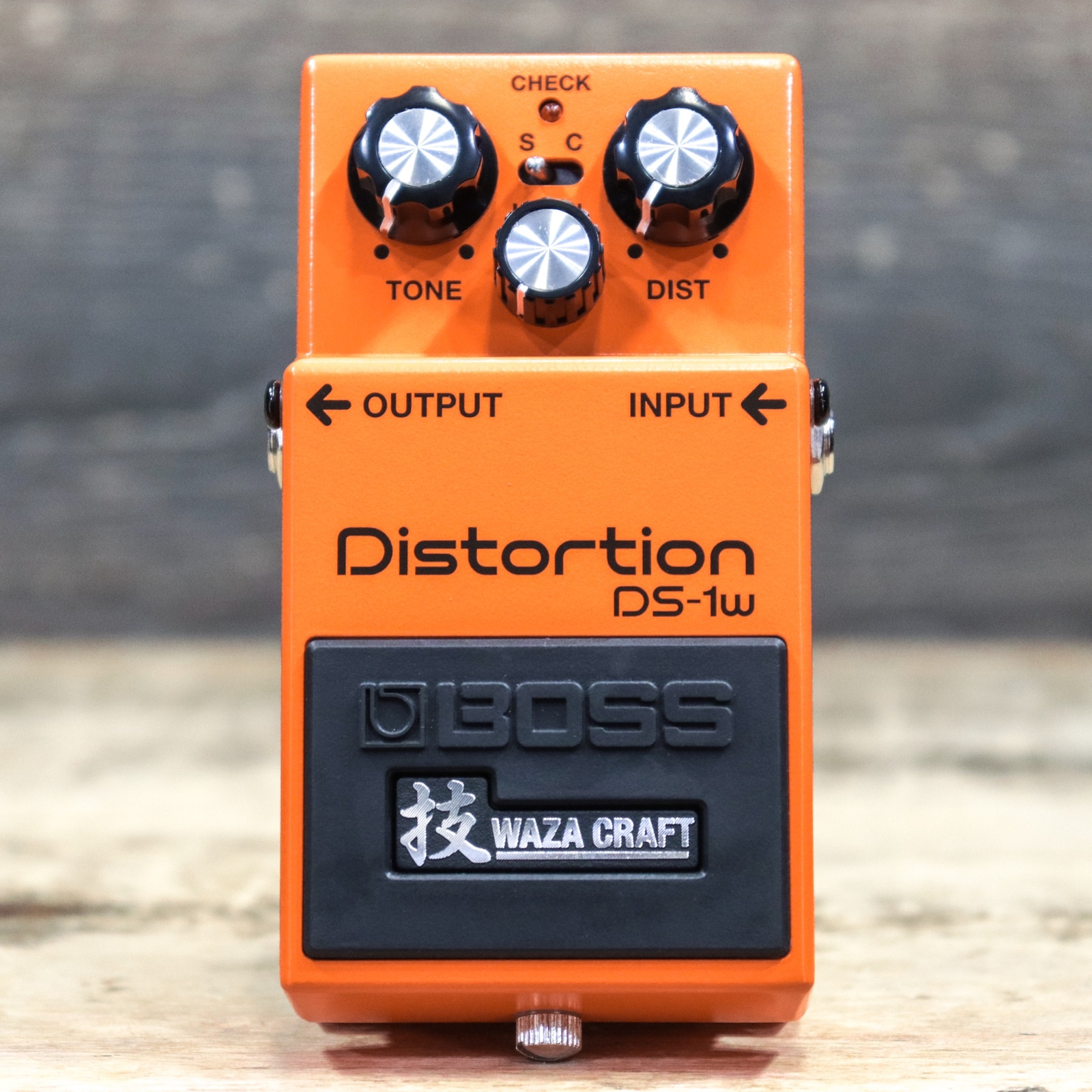 Boss DS-1W Distortion Special Edition Waza Craft 2-Mode Distortion Effect Pedal