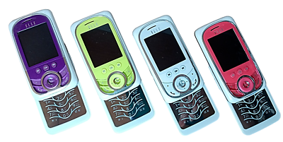 Alcatel Elle GlamPhone N3 Slider Retro Fashion Phone - Brand New