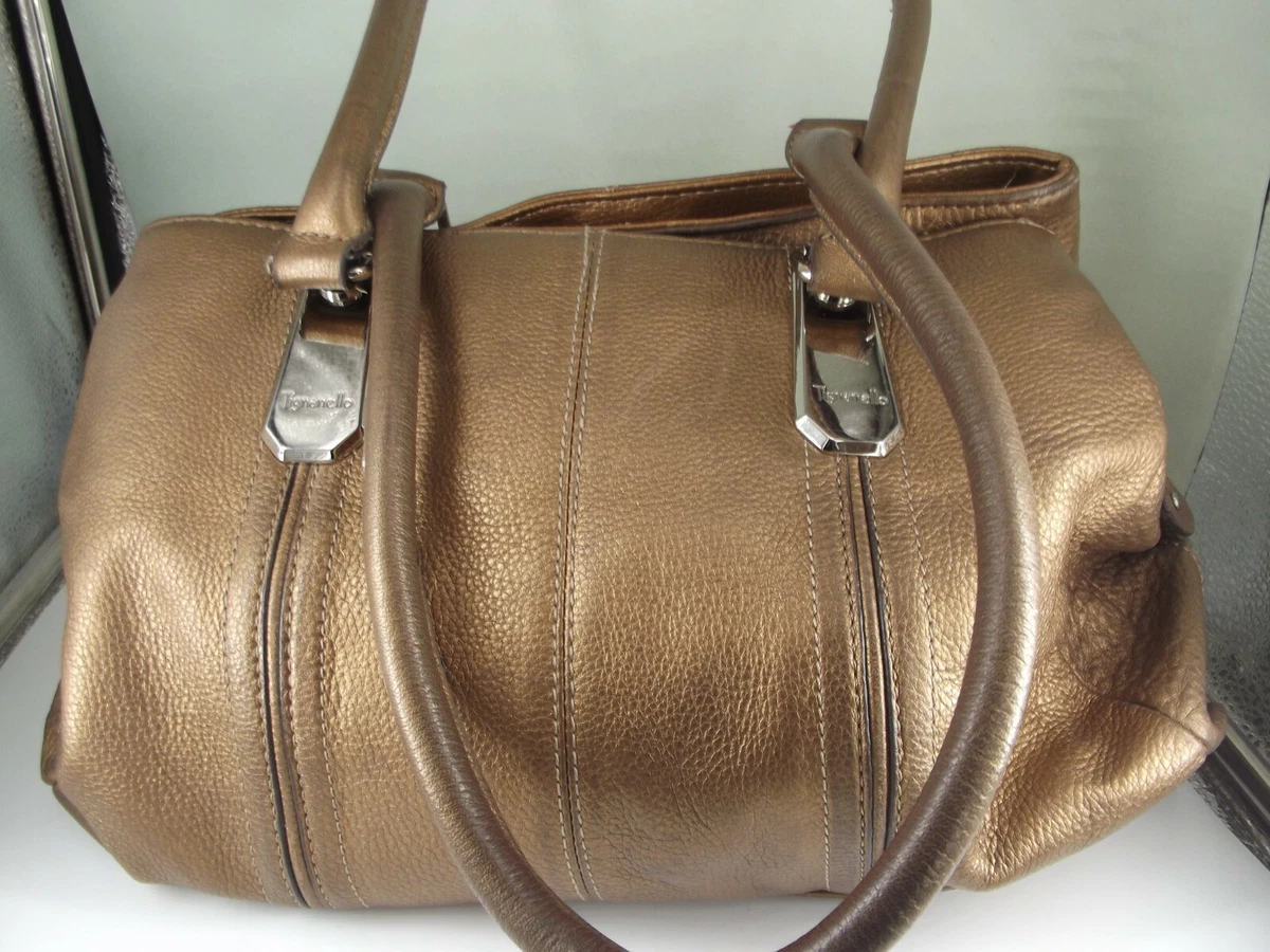 Tignanello store gold purse