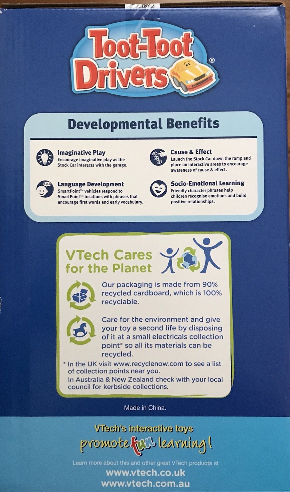 Vtech Toot Toot Drivers Fix & Fuel Garage. Educational Interactive