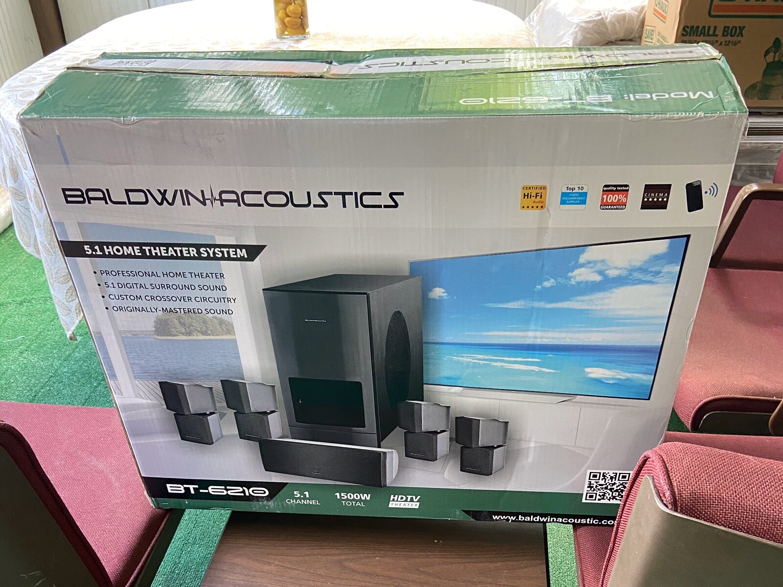 baldwin acoustics home theater system
