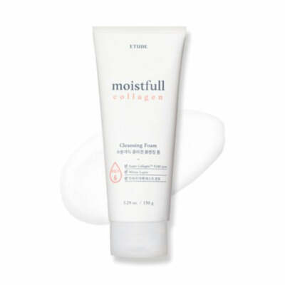 Etude House New Moistfull Collagen Cleansing Foam 150g - FREE SHIPPING