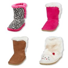 The children's place baby girl's chalet boots