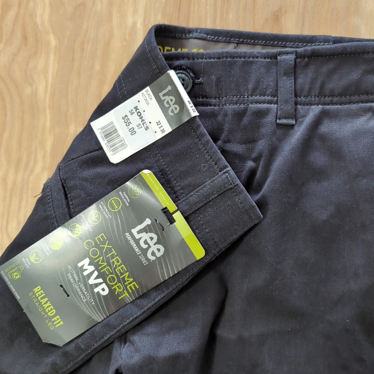 Lee Mens Performance Series Extreme Comfort MVP Relaxed Fit