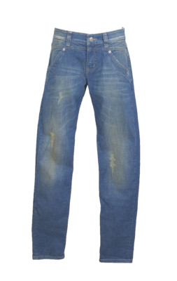 H2) MAC Sexy Boyfriend Best 0393 52 Damen Jeans Gr. 36 W36 L30 Neu Blau