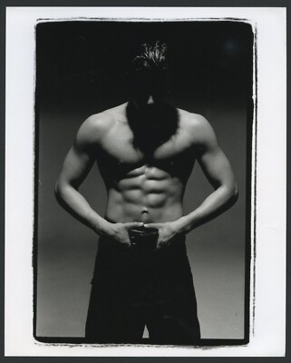 1993 Peter Andre shirtless Original Photo London