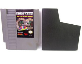 Wheel Of Fortune & Family Ed. CLEANED & TESTED AUTHENTIC NES 2 Game Cartridges
