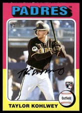 2024 Topps Heritage MINI Taylor Kohlwey #154 RC San Diego Padres