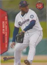2017 Pacific Coast League All Star PCL Jean Machi RC Rookie Mariners VZ